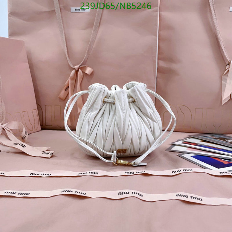 Miu Miu-Bag-Mirror Quality Code: NB5246 $: 239USD