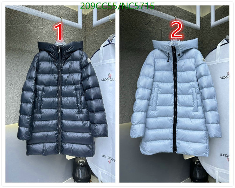 Moncler-Down jacket Women Code: NC5715 $: 209USD