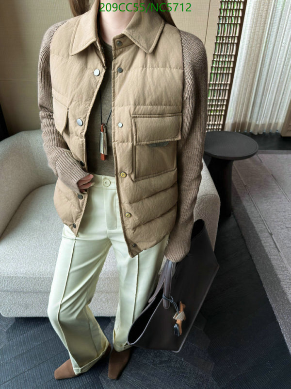 Brunello Cucinelli-Down jacket Women Code: NC5712 $: 209USD