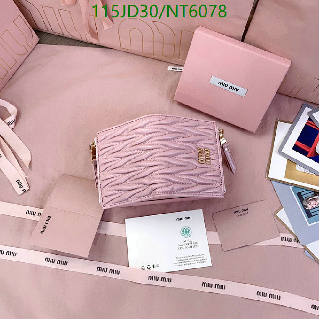 Miu Miu-Wallet Mirror Quality Code: NT6078 $: 115USD
