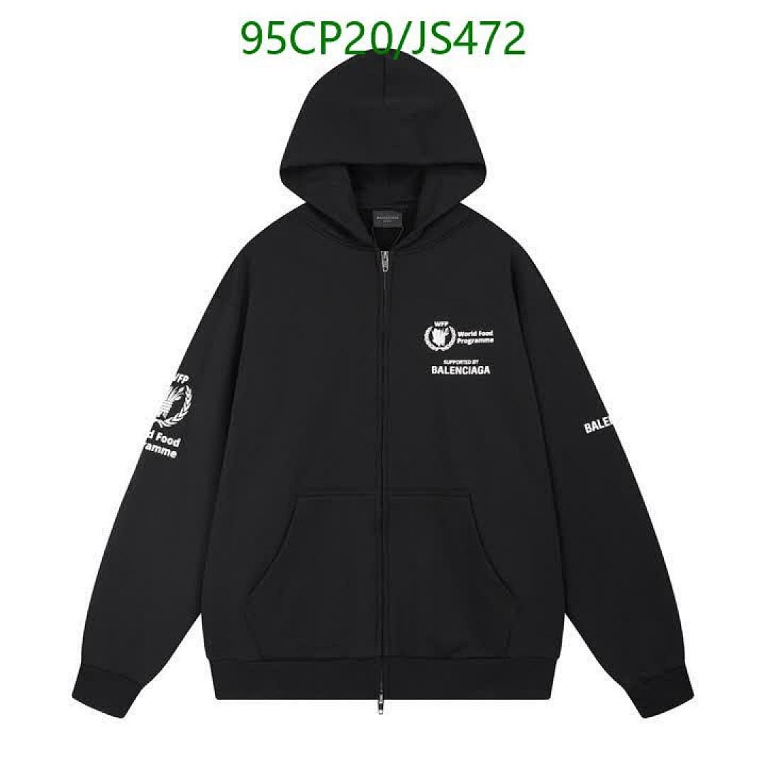 Balenciaga-Clothing Code: JS472 $: 95USD