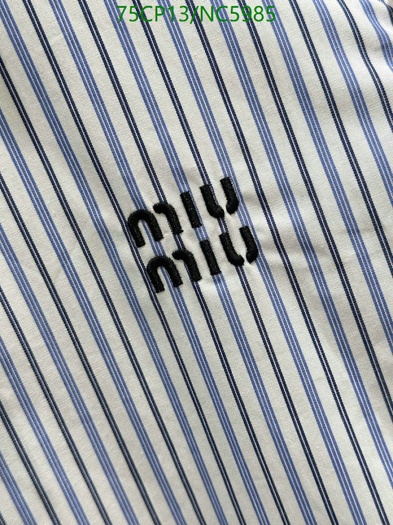 MIUMIU-Clothing Code: NC5985 $: 75USD