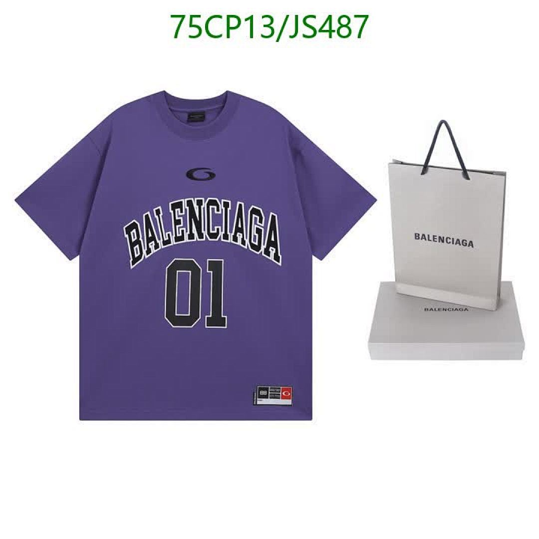 Balenciaga-Clothing Code: JS487 $: 75USD