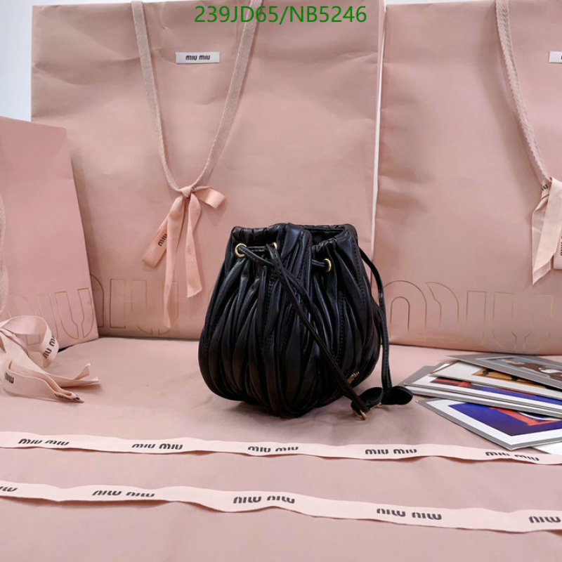 Miu Miu-Bag-Mirror Quality Code: NB5246 $: 239USD