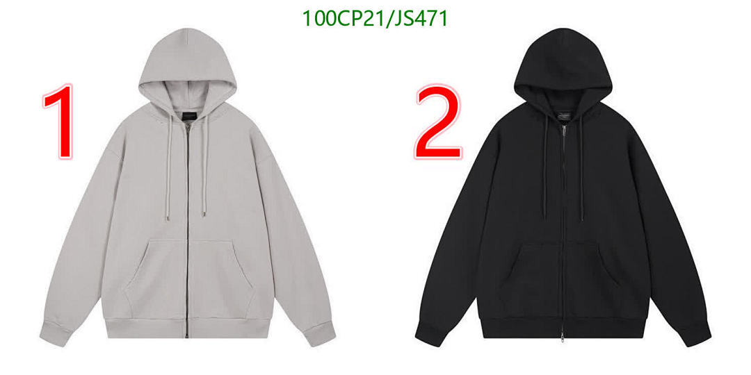 Balenciaga-Clothing Code: JS471 $: 100USD