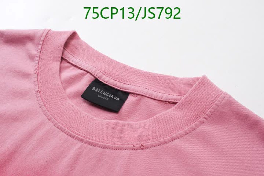Balenciaga-Clothing Code: JS792 $: 75USD