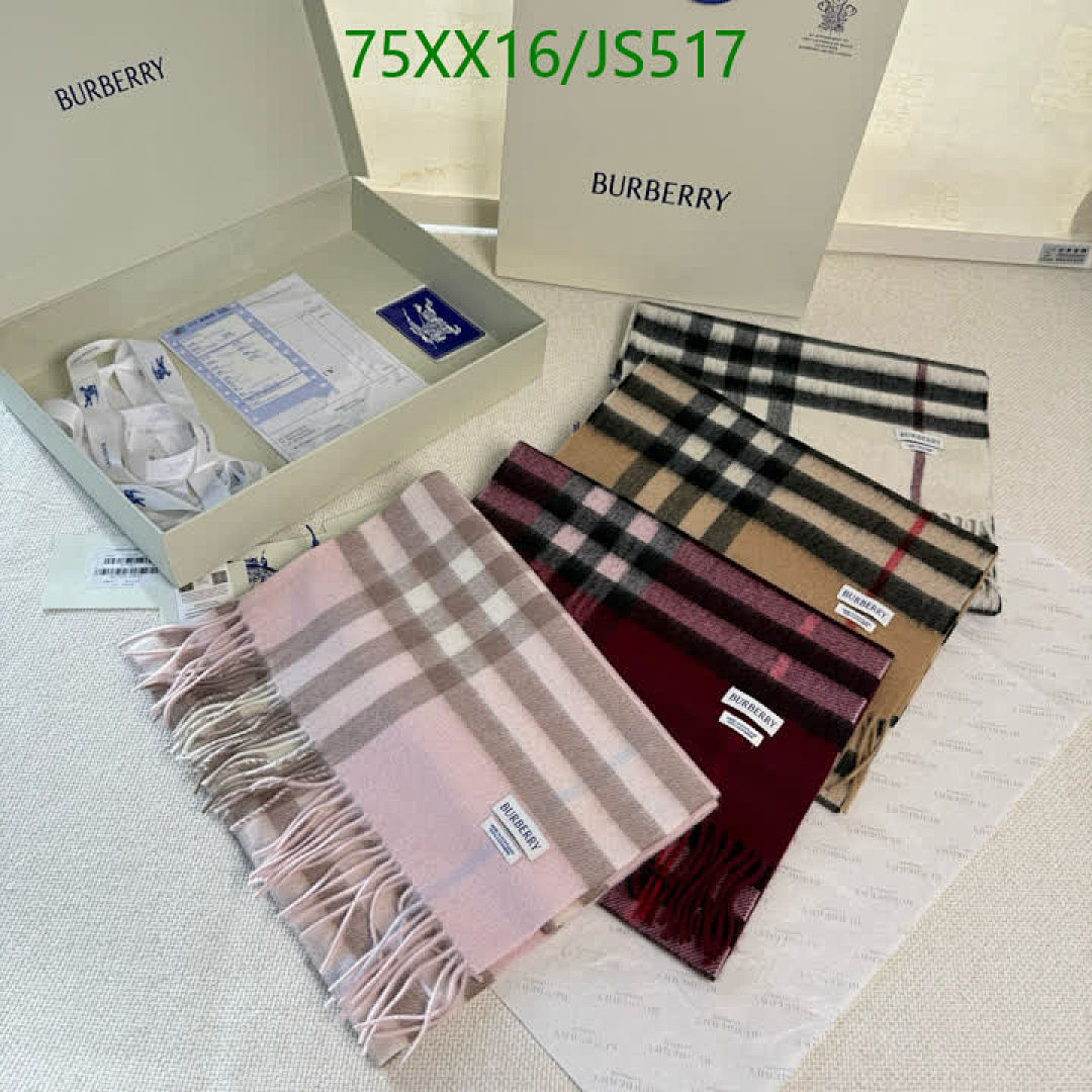 Burberry-Scarf Code: JS517 $: 75USD