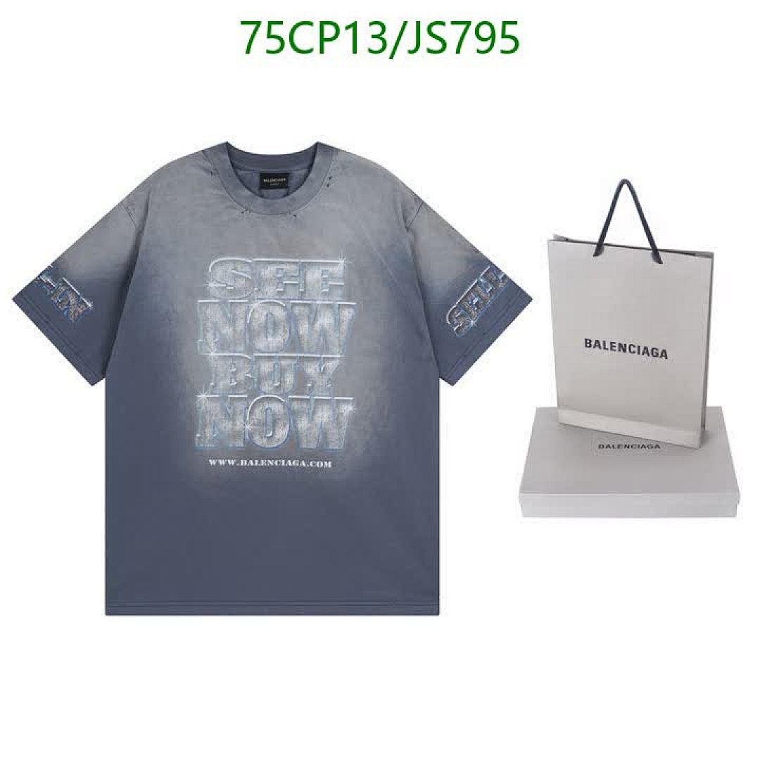 Balenciaga-Clothing Code: JS795 $: 75USD