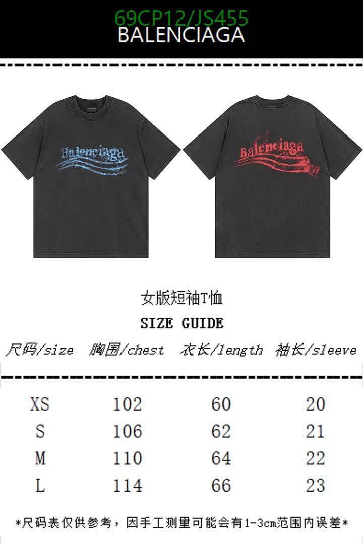 Balenciaga-Clothing Code: JS455 $: 69USD