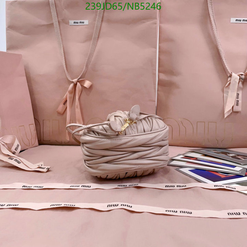 Miu Miu-Bag-Mirror Quality Code: NB5246 $: 239USD