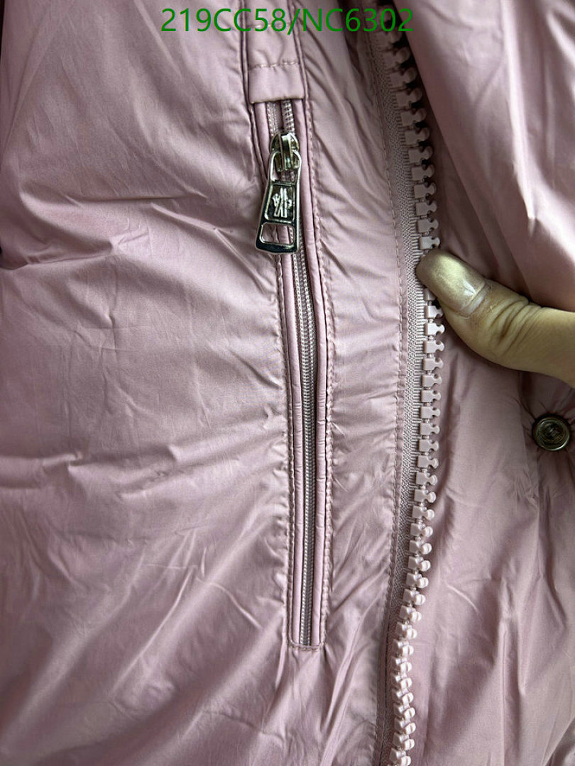 Moncler-Down jacket Women Code: NC6302 $: 219USD