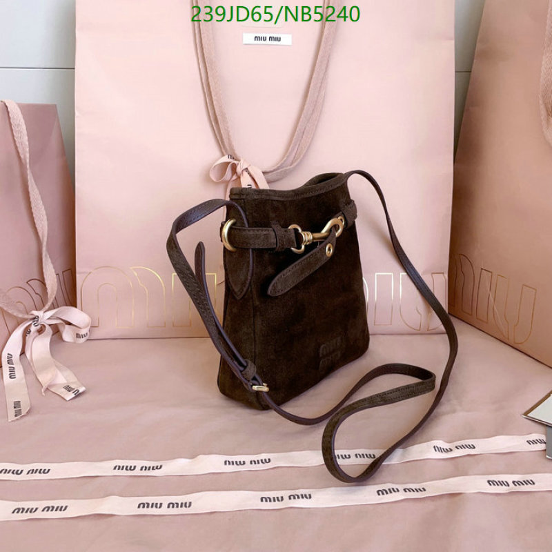 Miu Miu-Bag-Mirror Quality Code: NB5240 $: 239USD