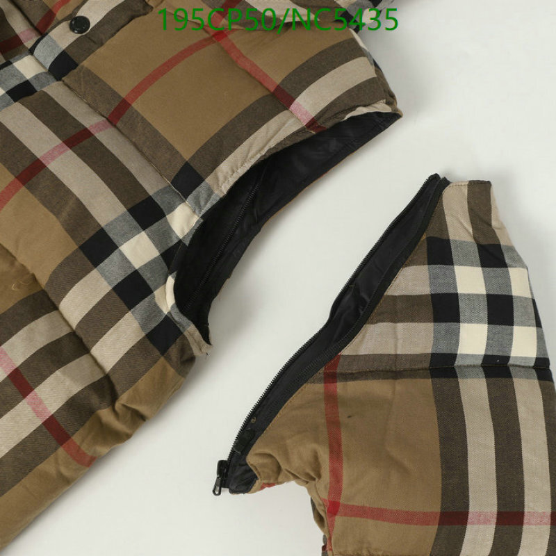 Burberry-Down jacket Men Code: NC5435 $: 195USD