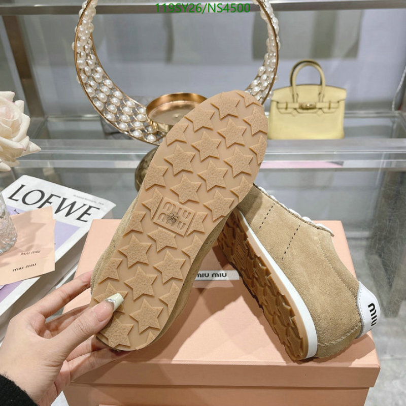 Miu Miu-Women Shoes Code: NS4500 $: 119USD