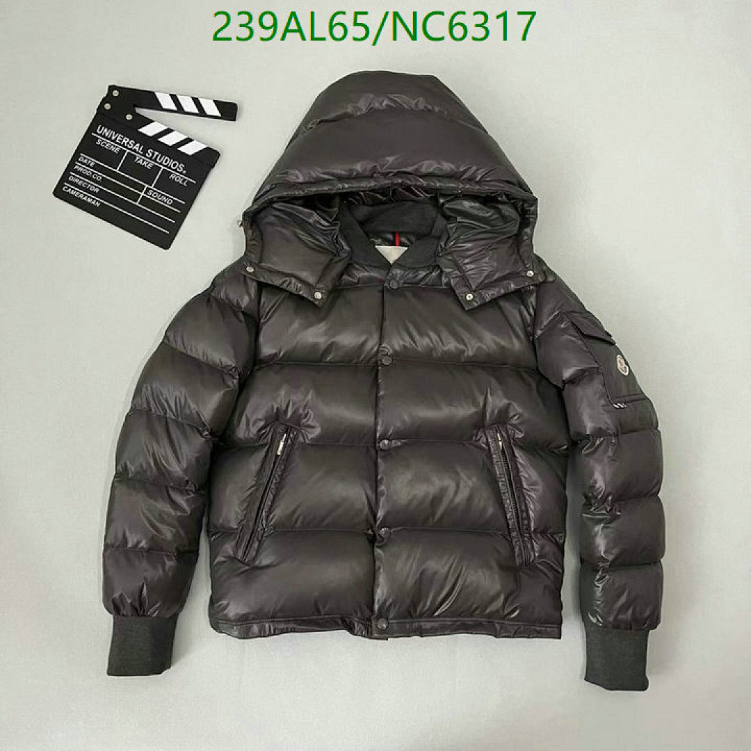 Moncler-Down jacket Men Code: NC6317 $: 239USD