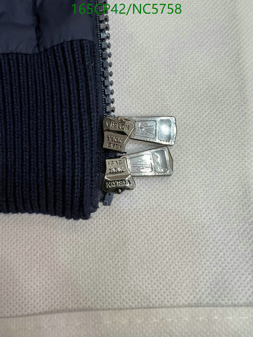 Moncler-Down jacket Men Code: NC5758 $: 165USD