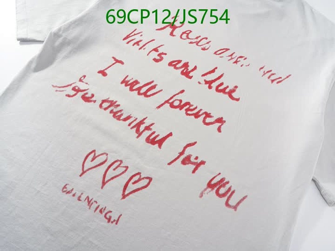 Balenciaga-Clothing Code: JS754 $: 69USD