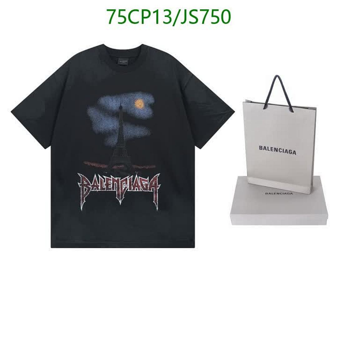 Balenciaga-Clothing Code: JS750 $: 75USD