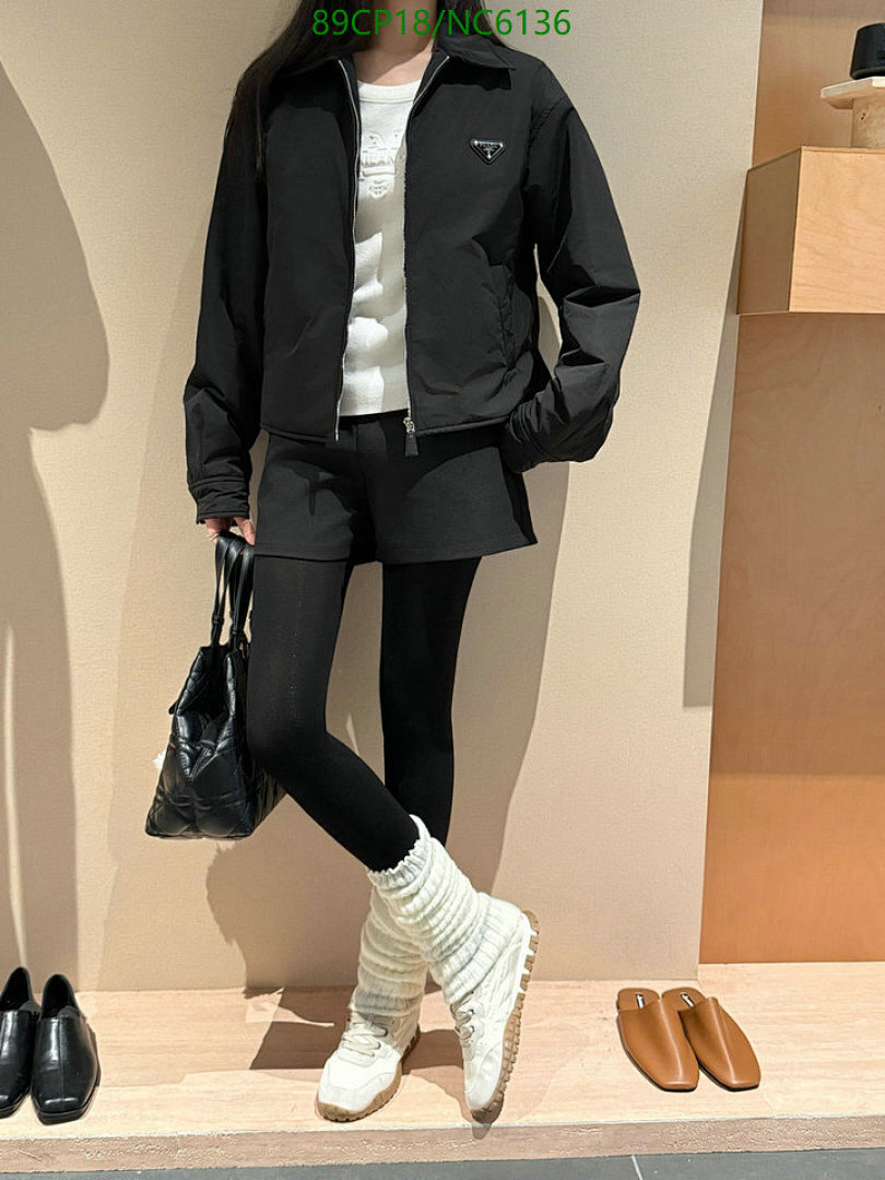 Prada-Clothing Code: NC6136 $: 89USD