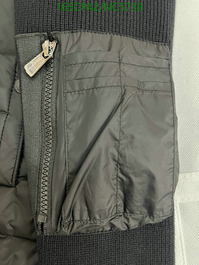 Moncler-Down jacket Men Code: NC5758 $: 165USD