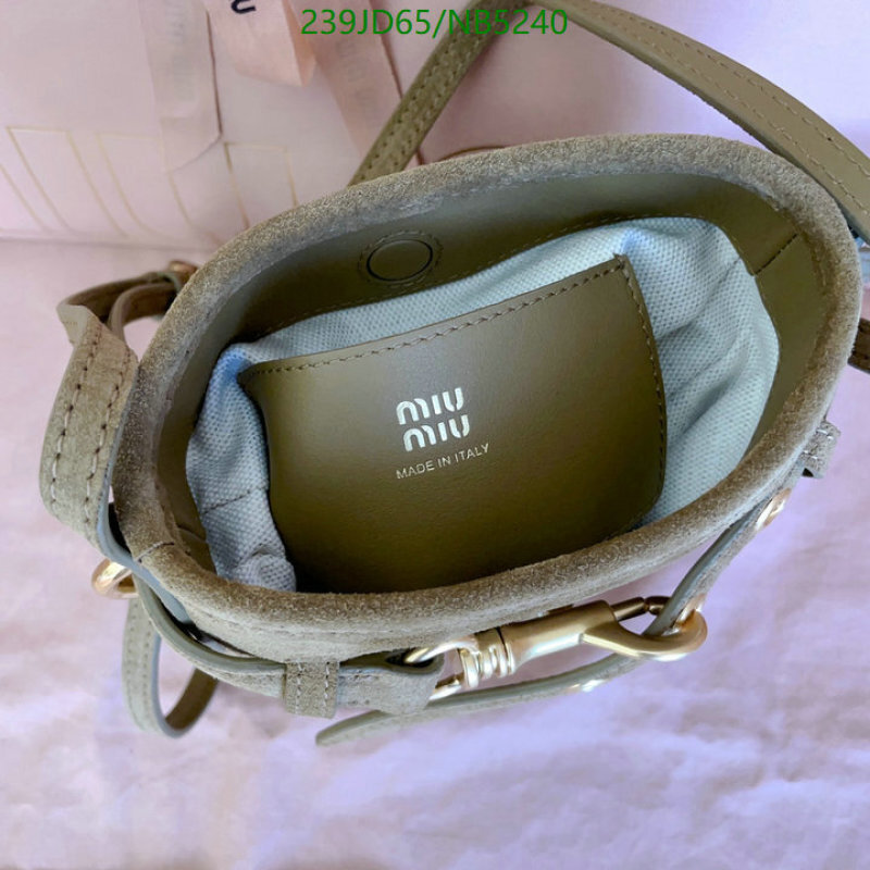 Miu Miu-Bag-Mirror Quality Code: NB5240 $: 239USD