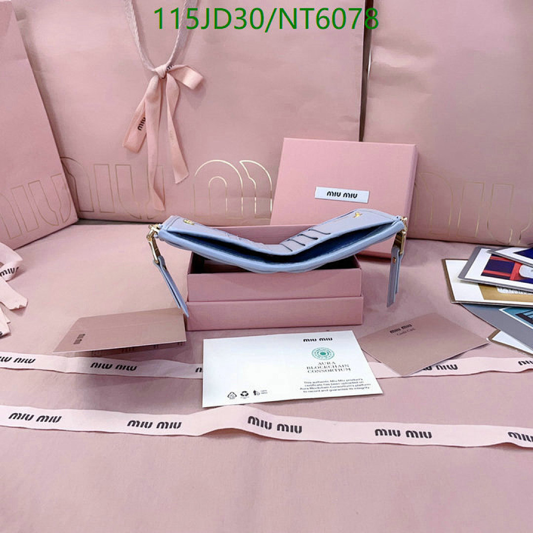 Miu Miu-Wallet Mirror Quality Code: NT6078 $: 115USD