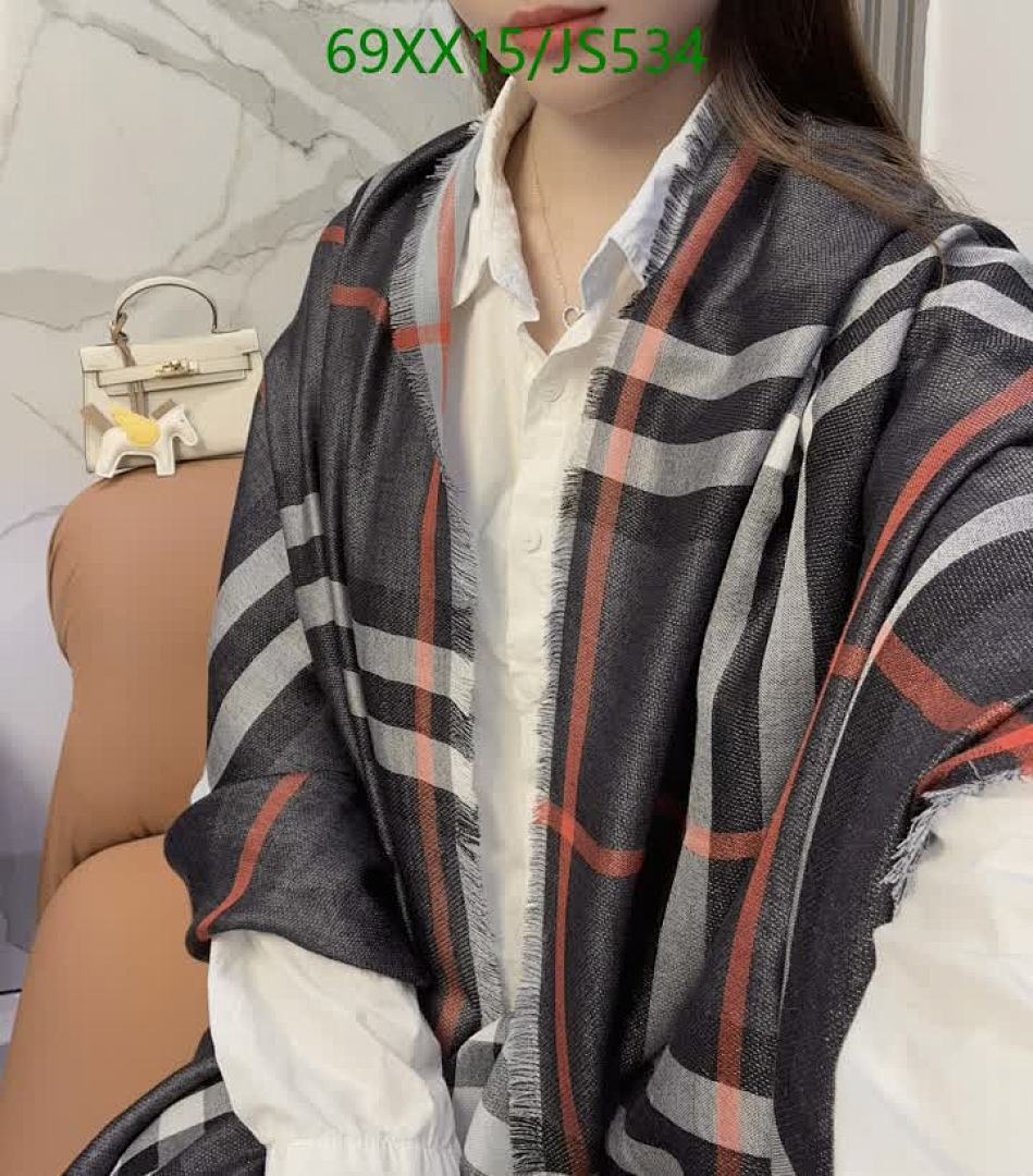Burberry-Scarf Code: JS534 $: 69USD