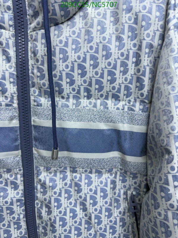 Dior-Down jacket Women Code: NC5707 $: 209USD