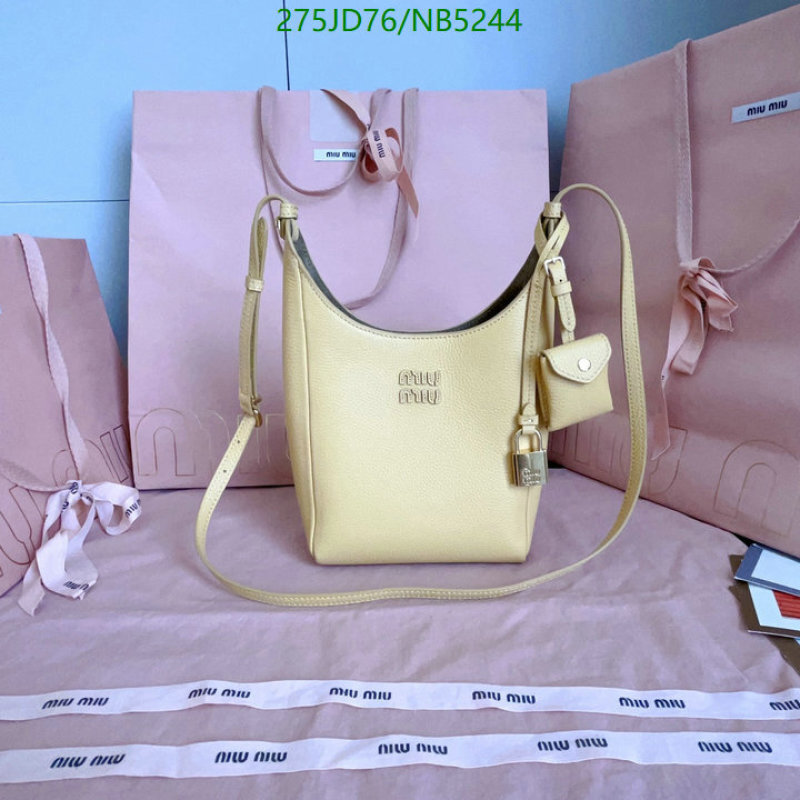 Miu Miu-Bag-Mirror Quality Code: NB5244 $: 275USD