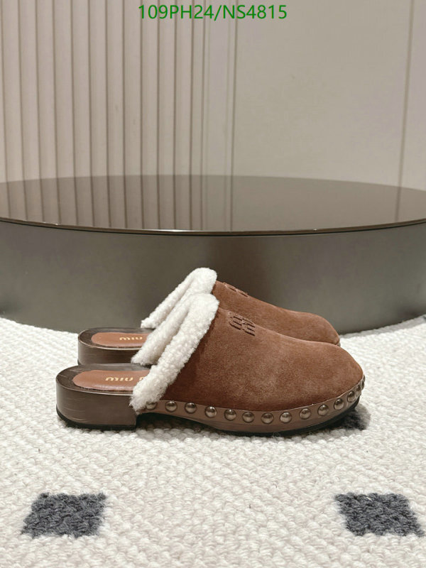 Miu Miu-Women Shoes Code: NS4815 $: 109USD