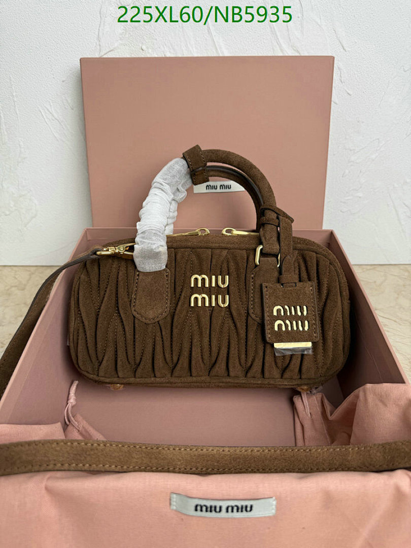 Miu Miu-Bag-Mirror Quality Code: NB5935 $: 225USD