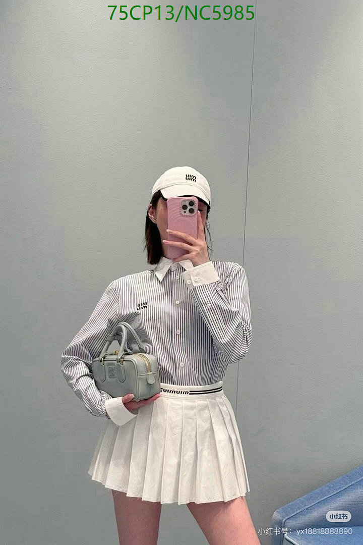 MIUMIU-Clothing Code: NC5985 $: 75USD
