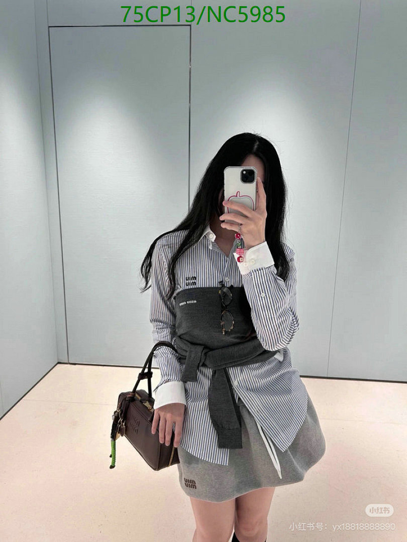 MIUMIU-Clothing Code: NC5985 $: 75USD
