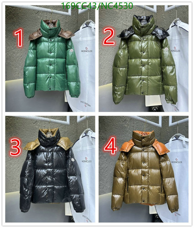 Moncler-Down jacket Men Code: NC4530 $: 169USD