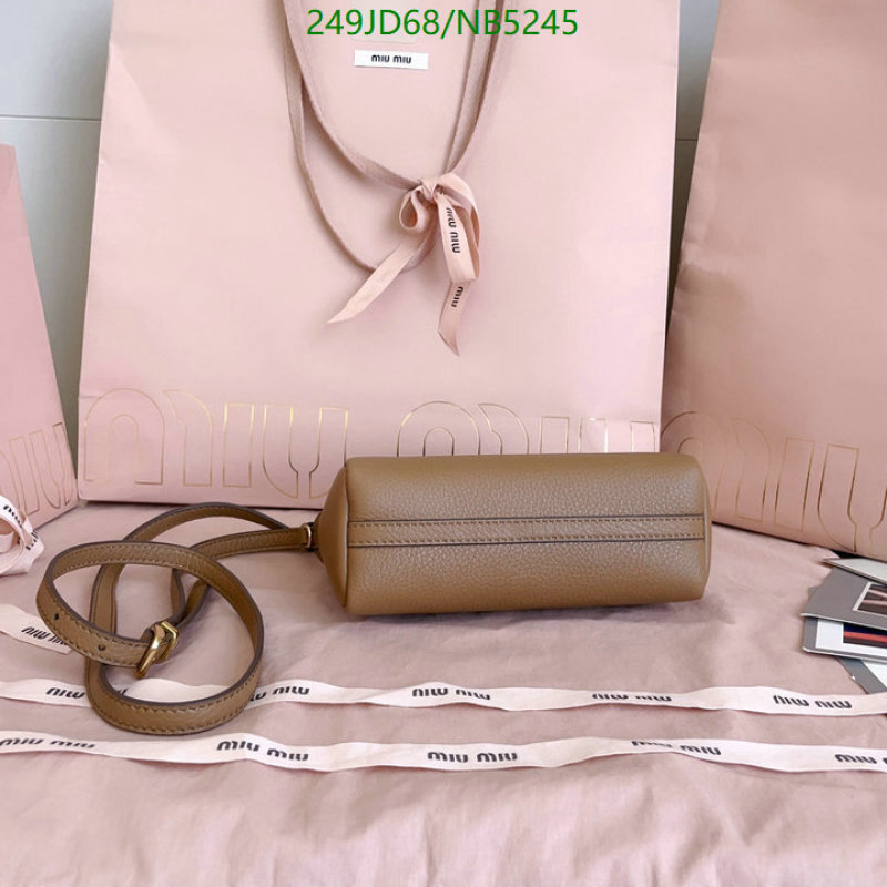 Miu Miu-Bag-Mirror Quality Code: NB5245 $: 249USD