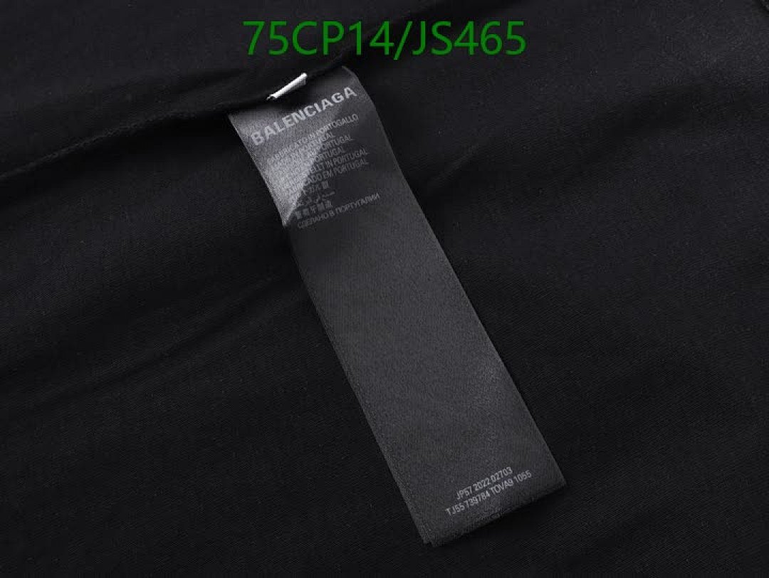 Balenciaga-Clothing Code: JS465 $: 75USD