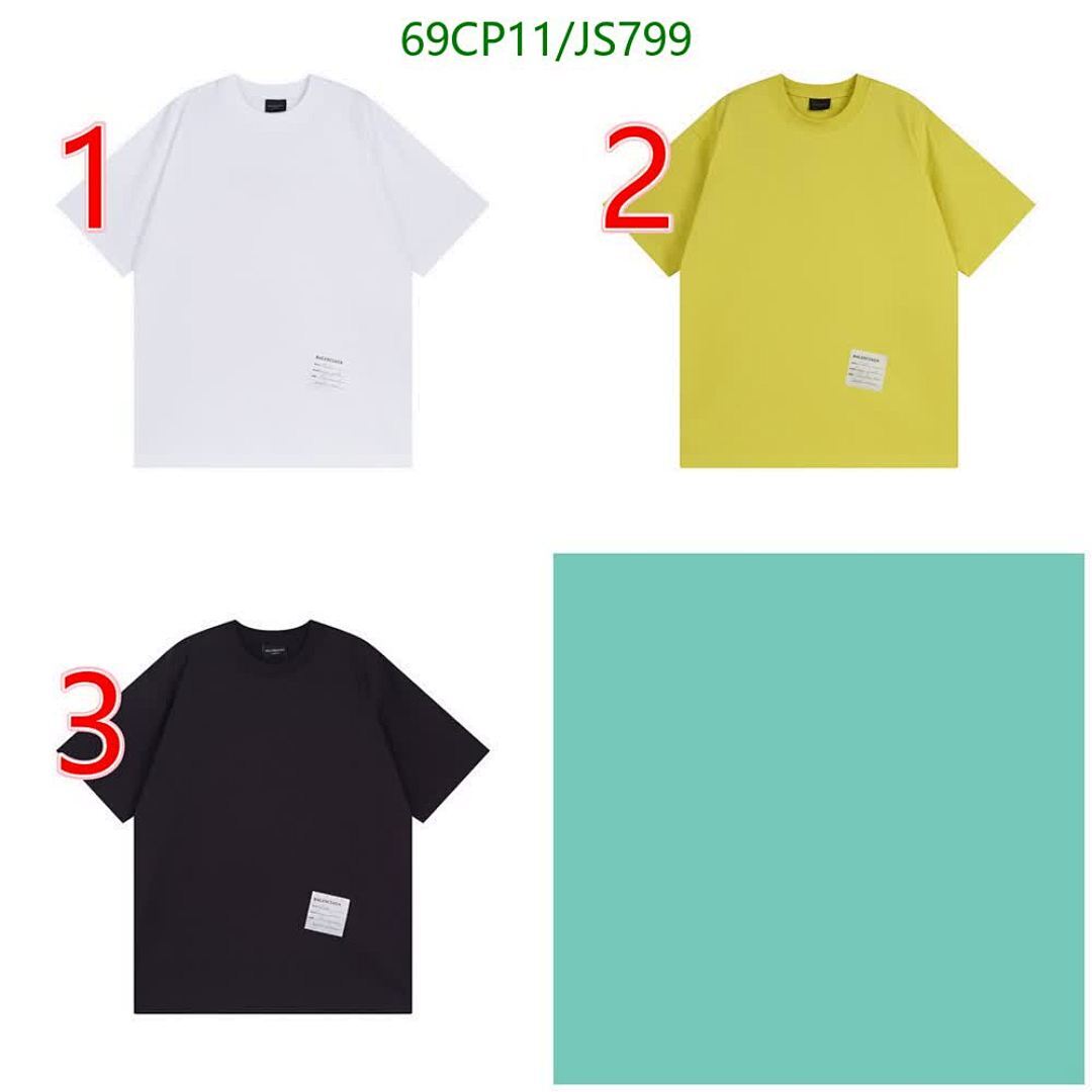 Balenciaga-Clothing Code: JS799 $: 69USD