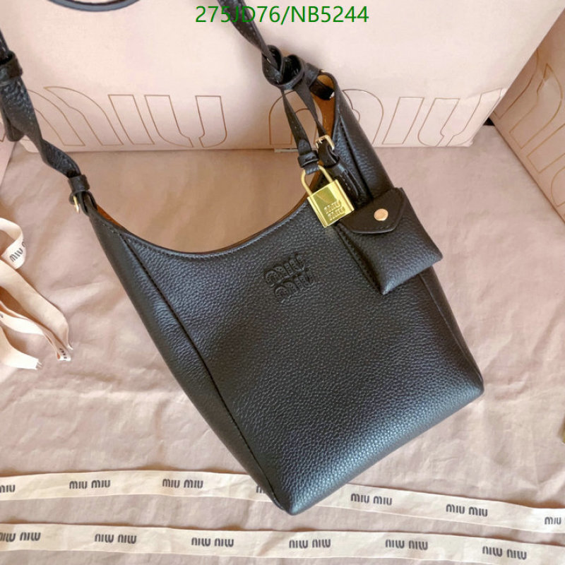 Miu Miu-Bag-Mirror Quality Code: NB5244 $: 275USD