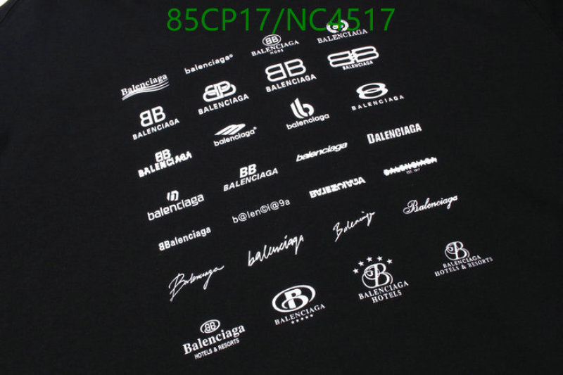 Balenciaga-Clothing Code: NC4517 $: 85USD