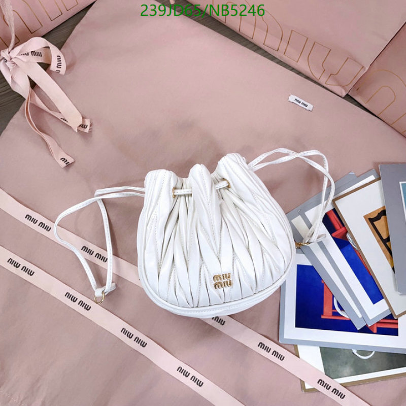 Miu Miu-Bag-Mirror Quality Code: NB5246 $: 239USD