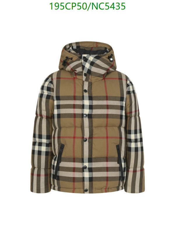 Burberry-Down jacket Men Code: NC5435 $: 195USD