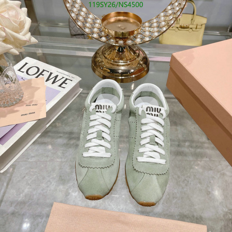Miu Miu-Women Shoes Code: NS4500 $: 119USD