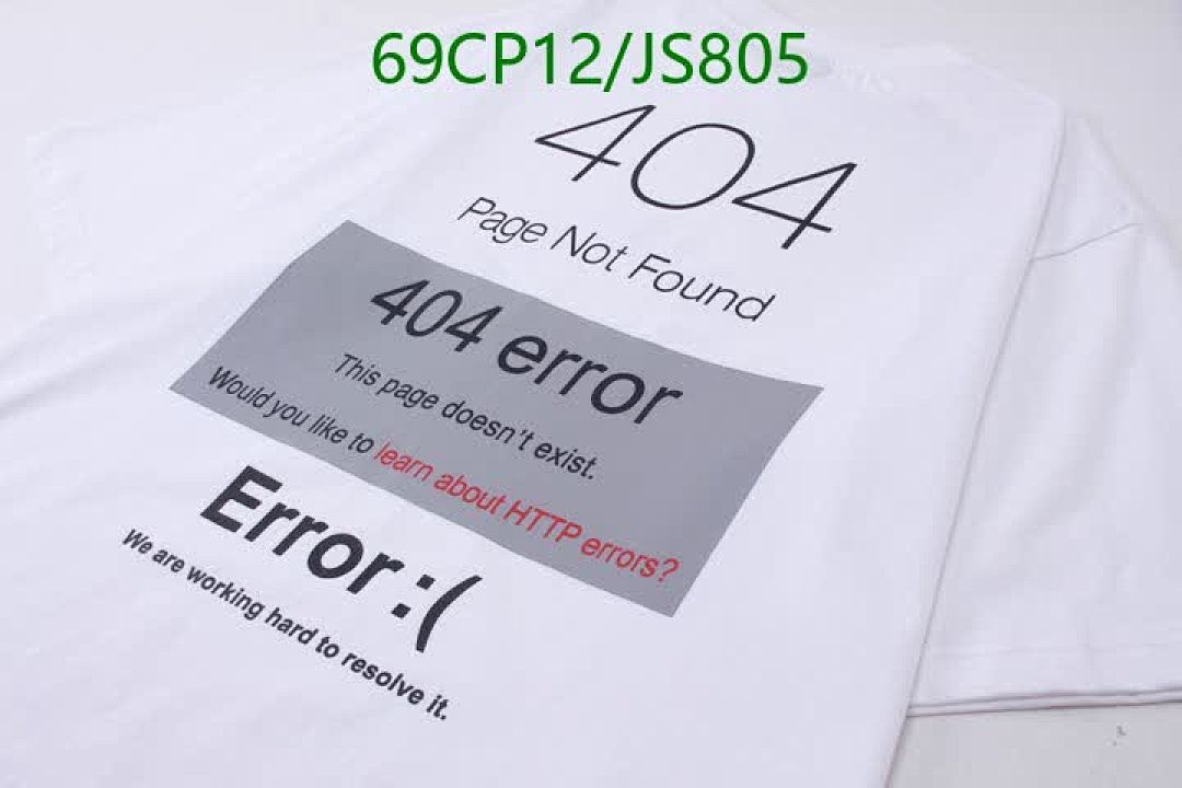 Balenciaga-Clothing Code: JS805 $: 69USD