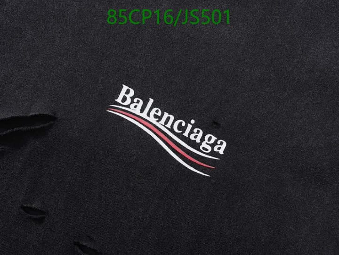 Balenciaga-Clothing Code: JS501 $: 85USD