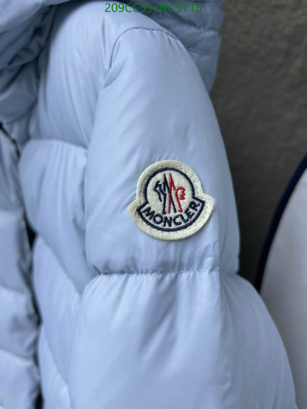 Moncler-Down jacket Women Code: NC5715 $: 209USD