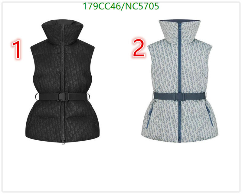 Dior-Down jacket Women Code: NC5705 $: 179USD