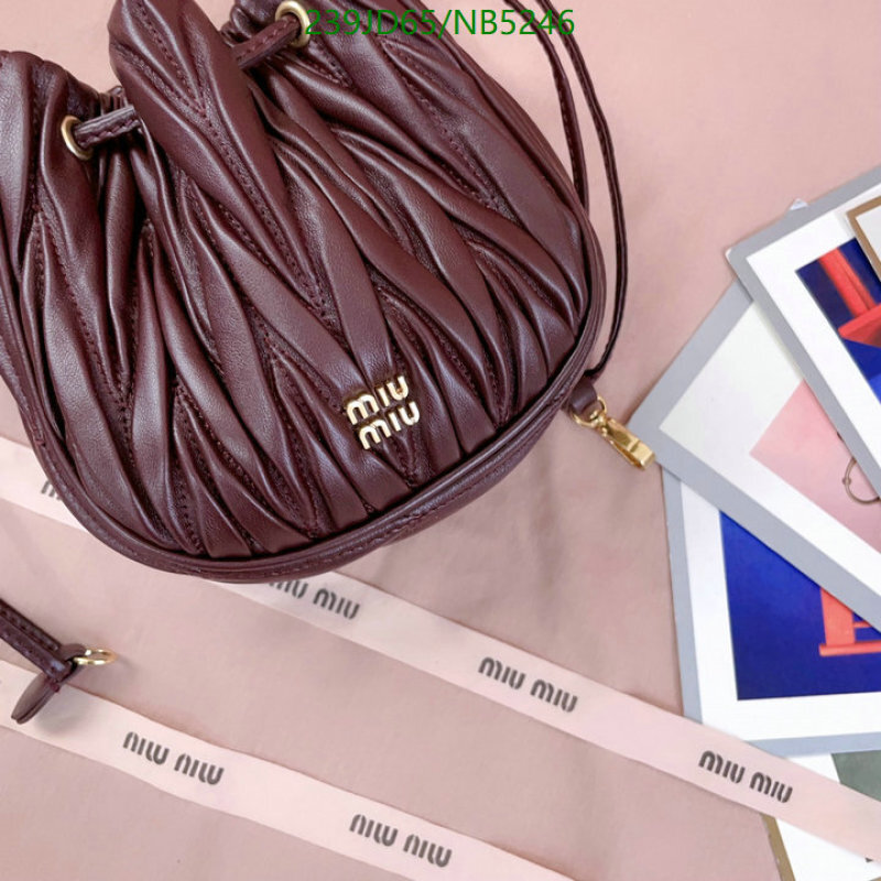 Miu Miu-Bag-Mirror Quality Code: NB5246 $: 239USD