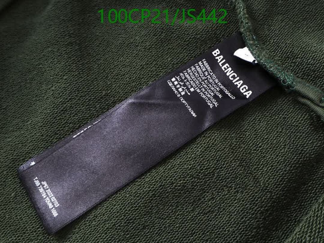 Balenciaga-Clothing Code: JS442 $: 100USD