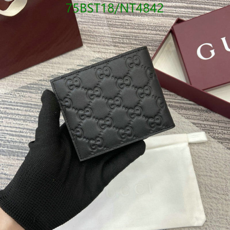 Gucci-Wallet Mirror Quality Code: NT4842 $: 75USD