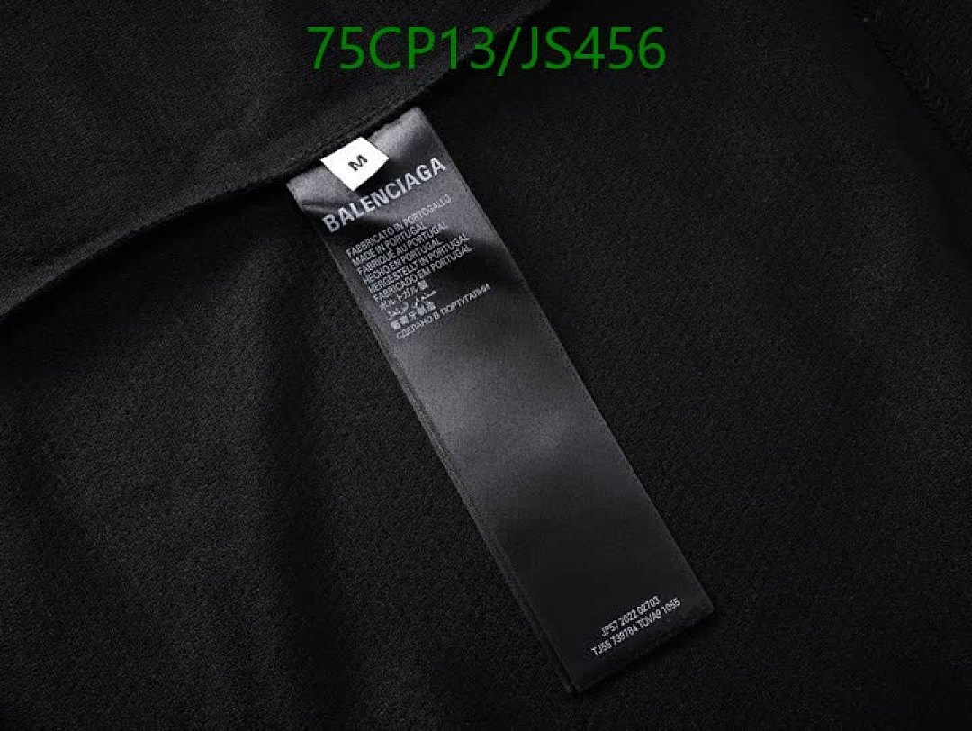 Balenciaga-Clothing Code: JS456 $: 75USD